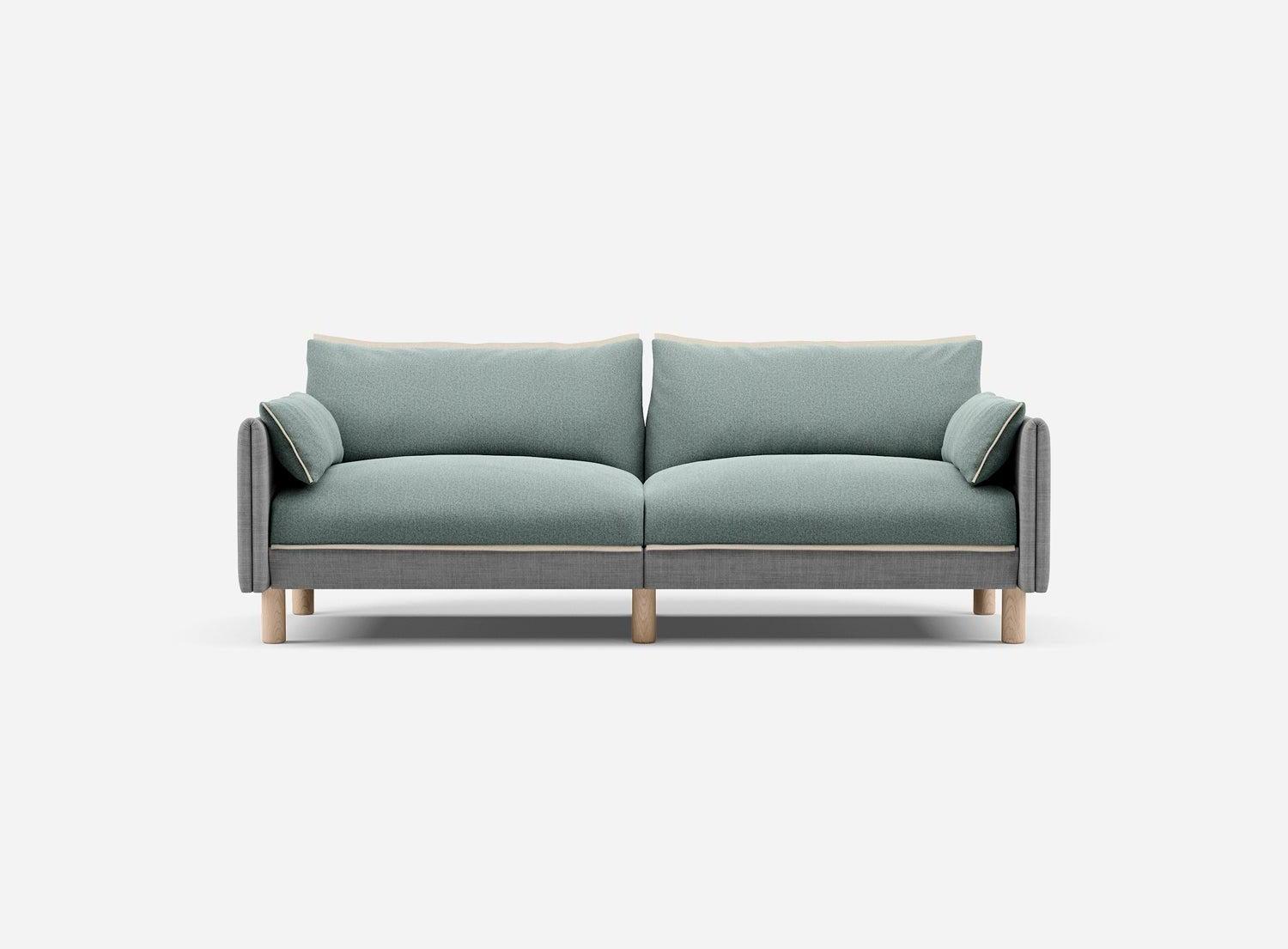 3 Seater Sofa | Weave Light Grey