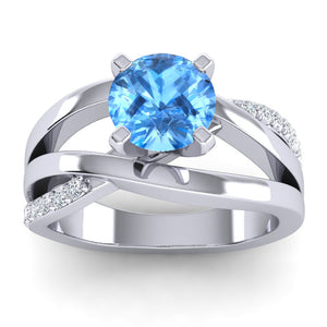 Swiss Blue Topaz