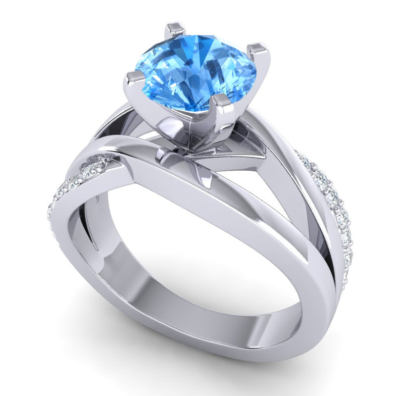 Swiss Blue Topaz