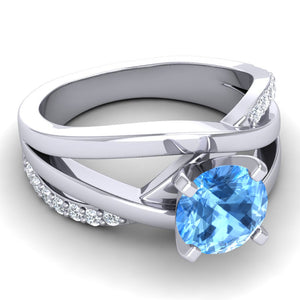 Swiss Blue Topaz