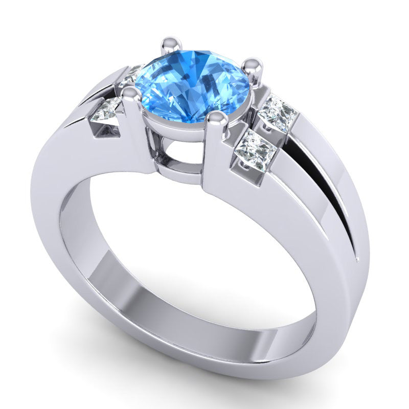 Swiss Blue Topaz