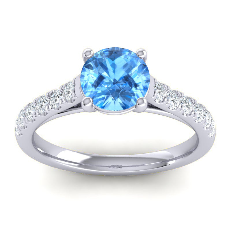 Swiss Blue Topaz