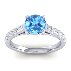 Swiss Blue Topaz