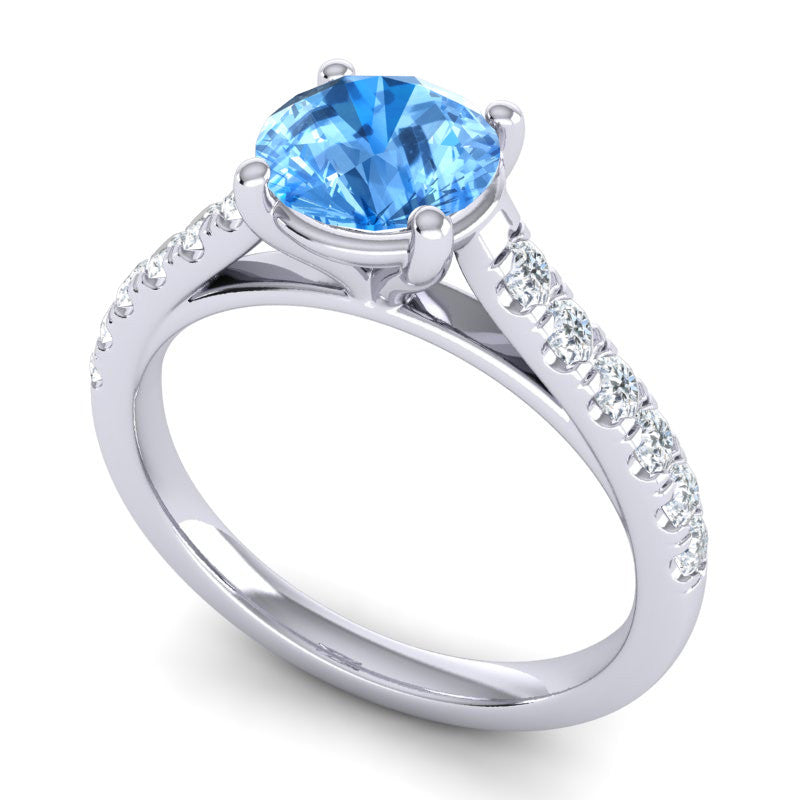 Swiss Blue Topaz