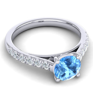Swiss Blue Topaz