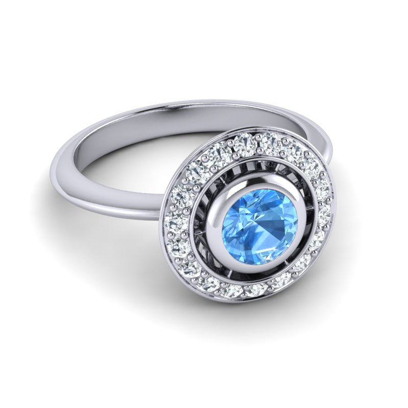 Swiss Blue Topaz
