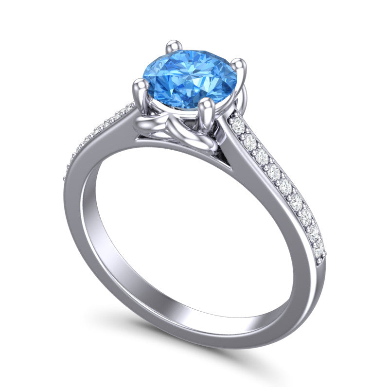 Swiss Blue Topaz