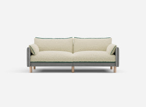 3 Seater Sofa | Weave Light Grey