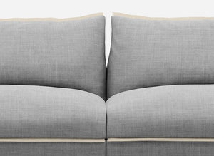 3 Seater Sofa | Weave Light Grey